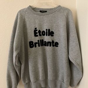 cute “shining star” crewneck